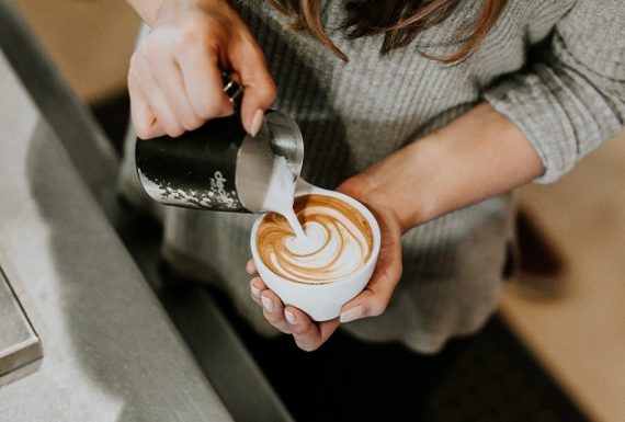 Cara membuat latte art