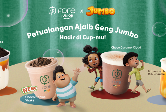 Kolaborasi Fore Junior dan Jumbo