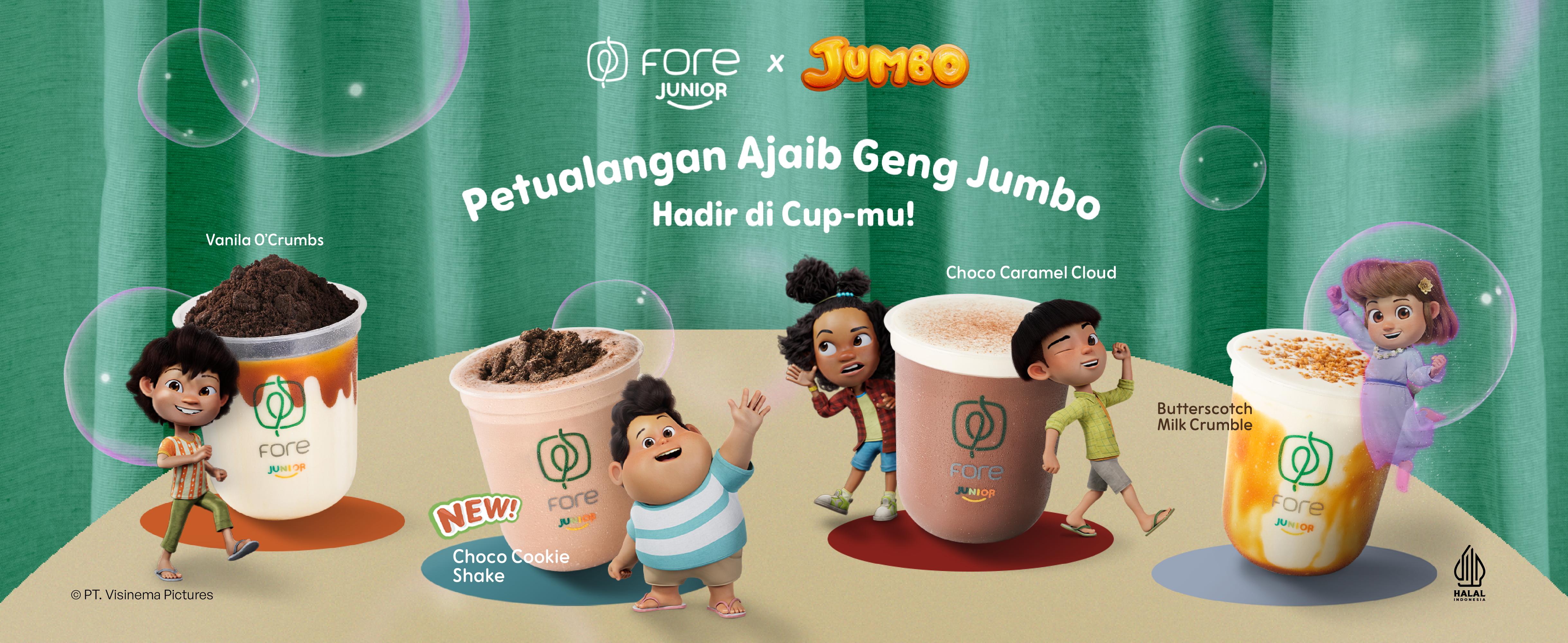 Kolaborasi Fore Junior dan Jumbo