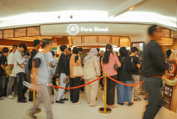 Fore Donut During Opening Day