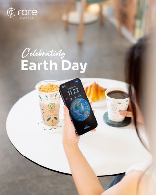Image 65: Sipping your coffee and saving the planet? It's possible! ☕️🌏 This Earth Day, celebrate our amazing planet with a delicious brunch at Fore Coffee. We're committed to sustainable practices, and you can be too! Here are some ways you can make a difference: - Use your own Fore Coffee reusable tumblr. - Skip the straw (unless you really need it!). - Opt for plant-based milk alternatives. - Share your eco-friendly coffee habits with us in the comments! Let's all do our part to keep our planet healthy. Happy Earth Day! 🌏 #ForeCoffeeSingapore #EarthDay