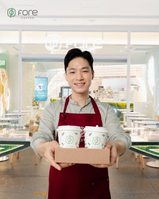 Image 57: Beginning May with a gentle reminder: Life's full of hustle, but sometimes the best things are simple💚 How about a coffee date with a loved one today to make today counts? ☕️ #ForeCoffeeSingapore