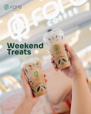 Image 51: Weekend Treats: Sweeten Your Weekend with 50% off Your Second Cup! ☕️☕️ Treat yourself (and a friend!) to delicious Fore Coffee with our Weekend Treats offer. Don't miss out! Tag a friend who needs a coffee treat! #ForeCoffeeSingapore
